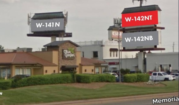 East side of Memorial .05 miles North of 71st St, N/F Media