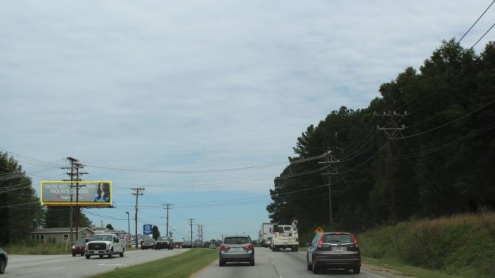 HWY 276 (LAURENS RD) 0.4 mi E/O I-85 SS Media