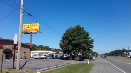 Location photo for NW Broad St near Artillery Monument (Murfreesboro)