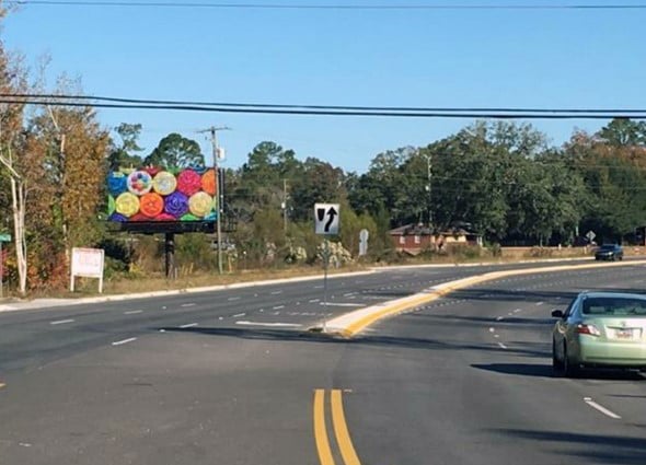 SR 165 600 ft S/O Dorchester Rd WS F/South Media