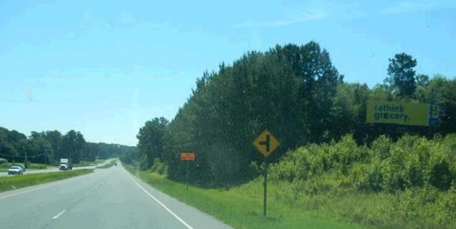 US 74 Bus 200 ft E/O Midway Rd SS Media