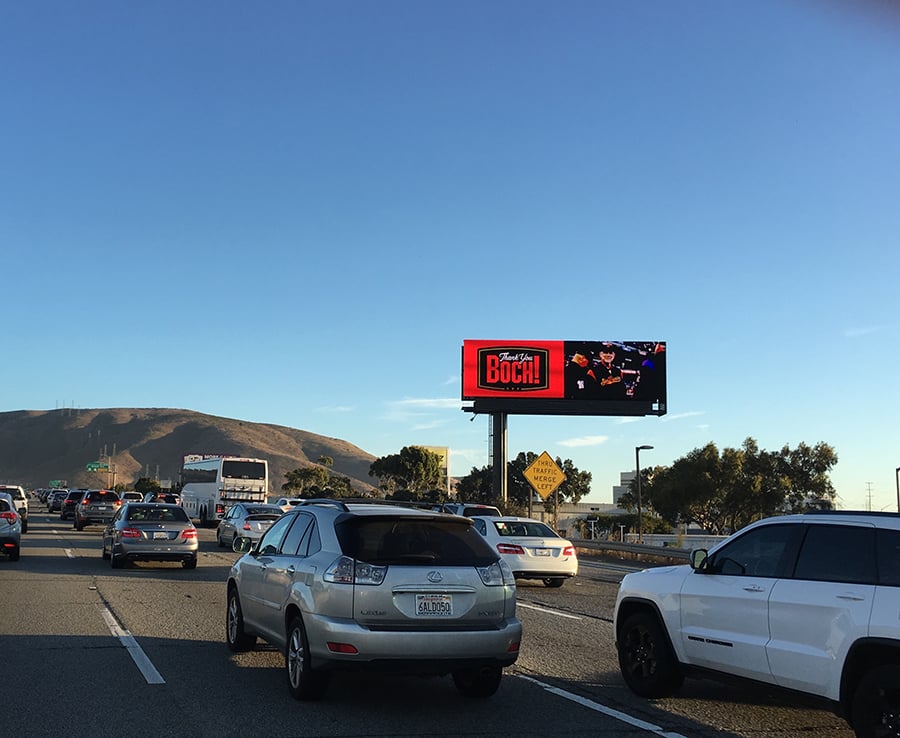 E/L US 101 & South Airport Blvd F/S Media