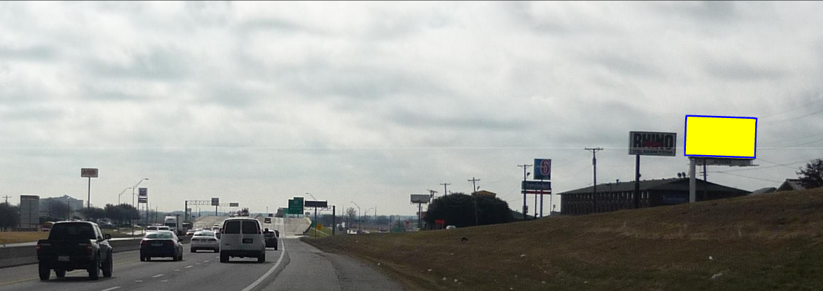 IH 35 w/l  .4 mi. n/o University Dr. Media