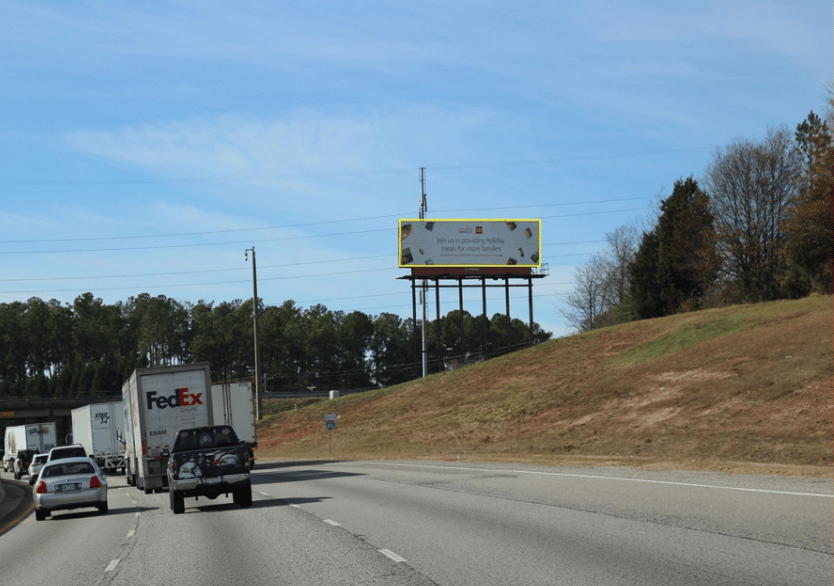 I-85 100 ft N/O RIDGE RD WS Media