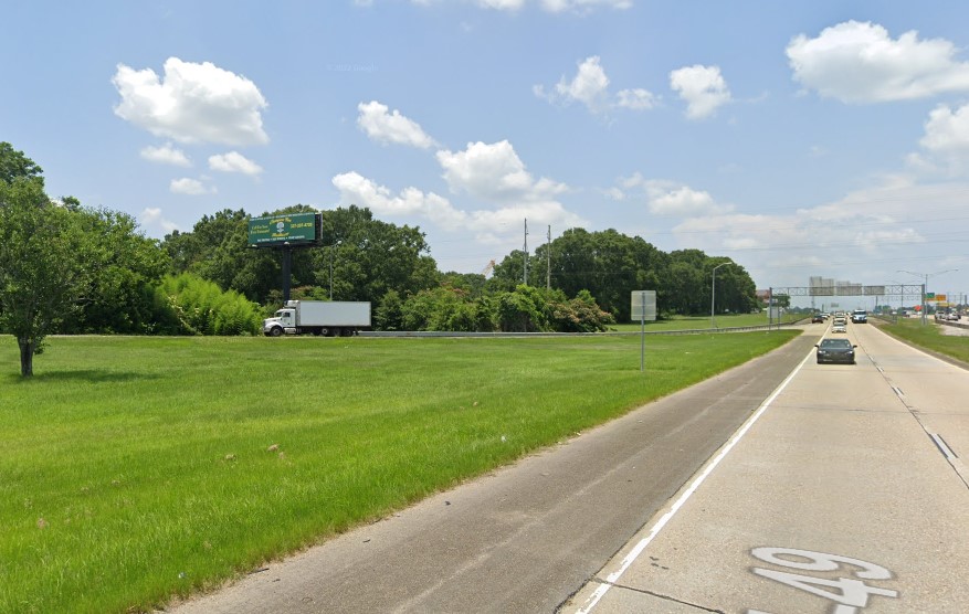 W I-49 2/10 mi N of I-10, N/F Media