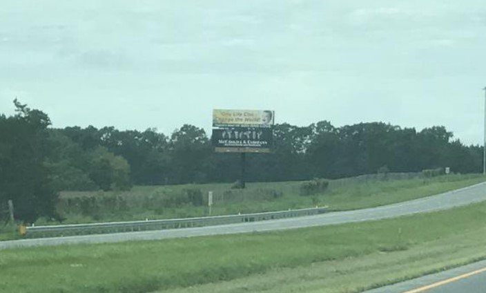 I-10 east of Bonifay Exit 112 - South Side of Interstate - Bottom Panel. E/F CR Media