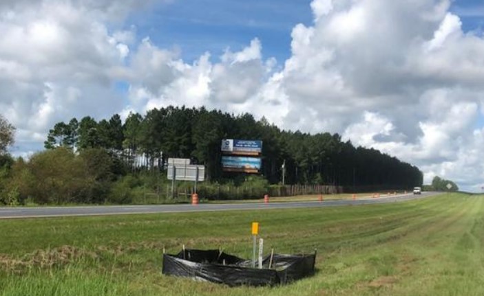 Location photo for I-10 - west of Chipley Exit 120 on south side of Interstate S/S E/F CR - Bottom Panel