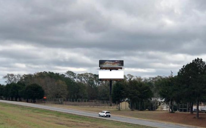 I-10 east of Bonifay Exit 112 - South Side of Interstate - Top Panel. W/F RR Media