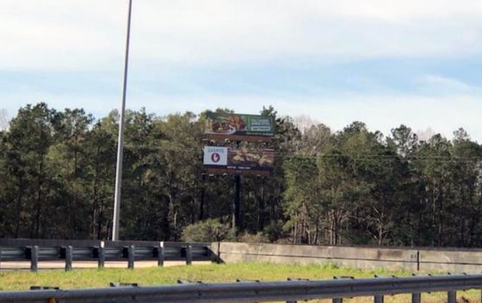 I-10 west of Exit 96 - South Side of I-10. Bottom Panel. E/F CR Media