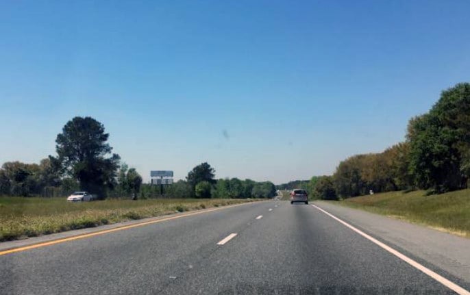 I-10 0.5 mi W/O Captain Brown Rd. SS F/E. Top Panel. Media