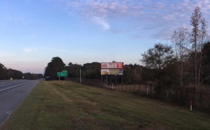 I-10 Mile Marker 191 South Side of I-10. Bottom Panel. W/F RR Media