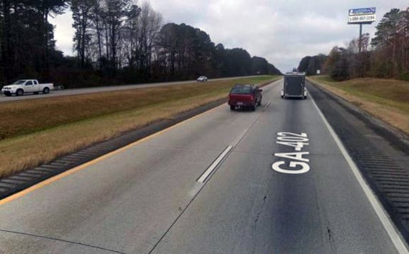 I-20 2.40 Miles E/O Exit 160 NS, Top, E/F Media