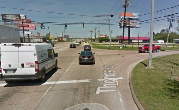 Hwy 617 150 ft N/O Old Natchitoches Rd ES, S/F Media
