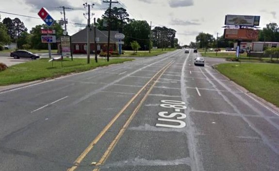 Hwy 80 @ Ashford Dr SS, W/F Media