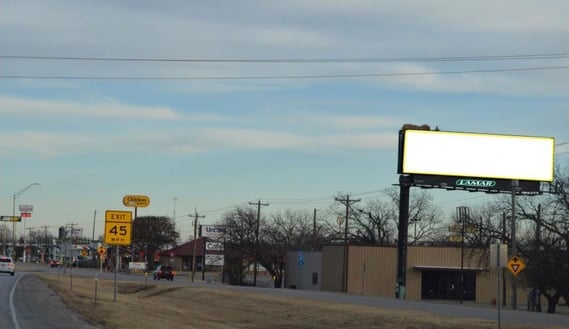 IH 20, 50' E/O Oak St Clyde, TX W/F Media