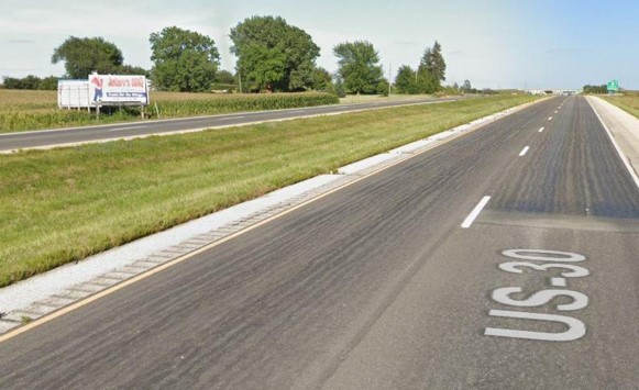 US 30 0.5 mi W/O SR 17 NS F/W Media
