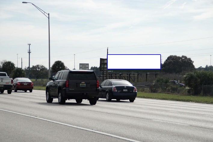 I-95, 3800 ft S/O International Speedway Blvd; W/S F/N Media