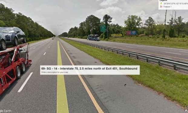 Interstate 75, 2.5 miles north of Exit 451 Media