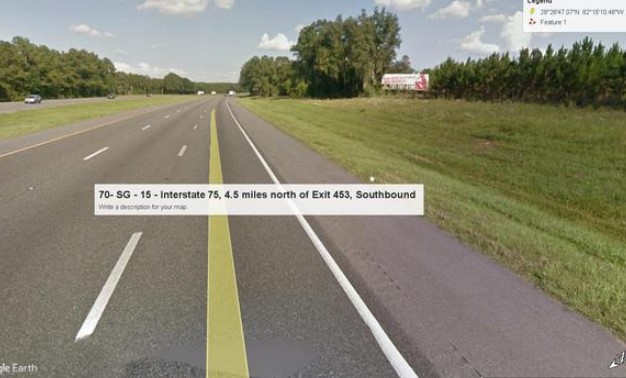 Interstate 75, 4.5 miles north of Exit 453 Media