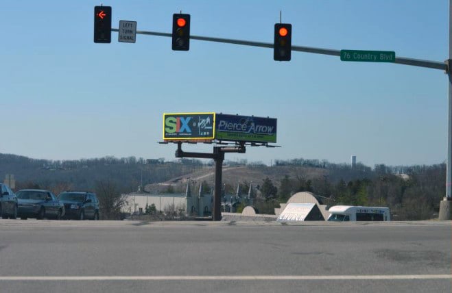 Location photo for Green Mountain Dr near The Butterfly Palace & Rainforest Adventure (Branson)