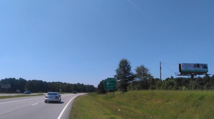 6452 US 70 E 50 ft W/O SADISCO RD NS Media