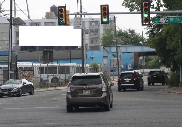 Location photo for James Ave near Liquid Lights Mural by Dan Kitchener, West Side (Jersey City)