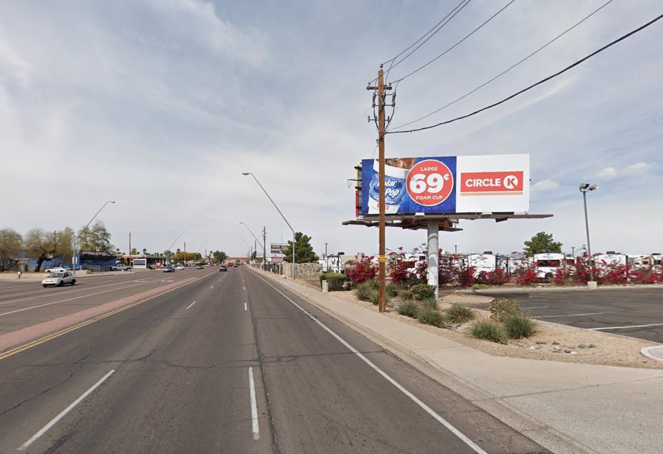 Location photo for AZ-87 near McKellips Rd & Country Club Dr (Mesa)