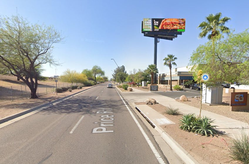 Location photo for S Price Rd near Rio Salado Pkwy & Price Rd (Tempe)