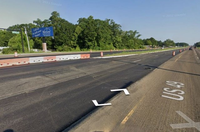 Hwy 49 65' N/O Crosspark Dr WS, S/F Media