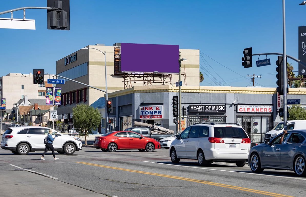 Location photo for Crenshaw Blvd near Olympic / Crenshaw, Koreatown (Los Angeles)