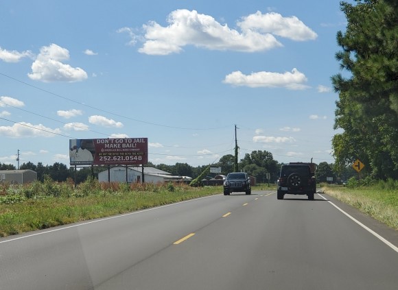 Hwy 13 200 ft N/O Rodell Barrow RD E/S, W/F Media