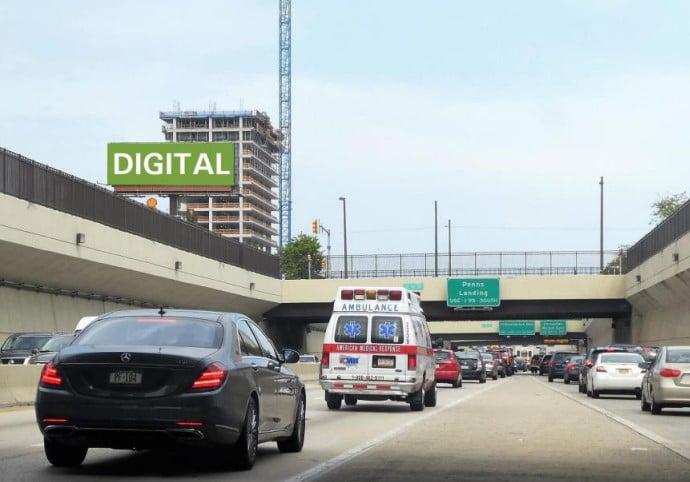Location photo for Vine St near The Rail Park, Center City (Philadelphia)