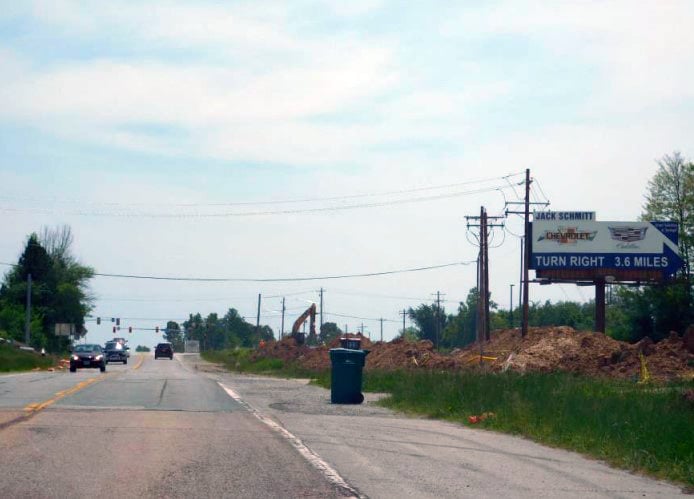 West Side of Scott Troy Rd 1/4 Mile North of Illinois Rt. 50 & Rt. 158 Intersection S/B Media