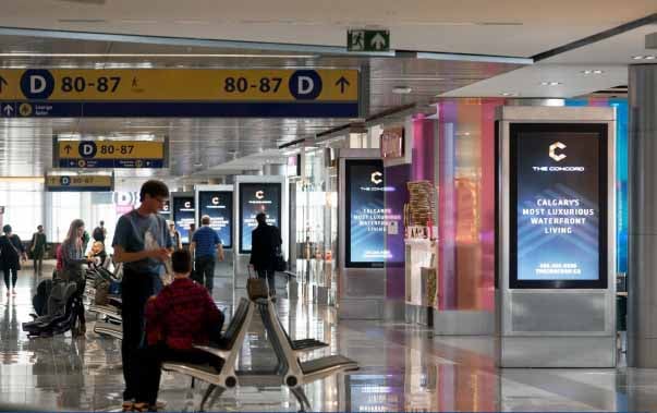 Digital at Concourse, Calgary International Airport