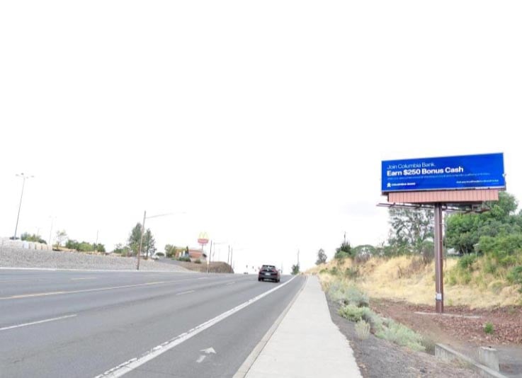 Billboard near Pendleton Round-Up