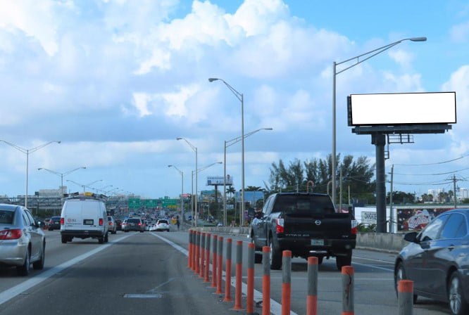 Location photo for SR-826 800 ft S/O NW 103RD ST. W/S F/N