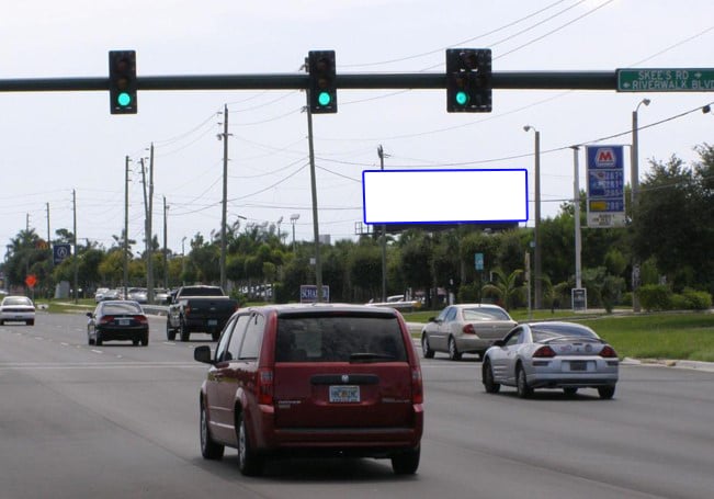 Okeechobee Blvd E/O Skees Rd S/S(1M W/O Turnpike) F/W Media