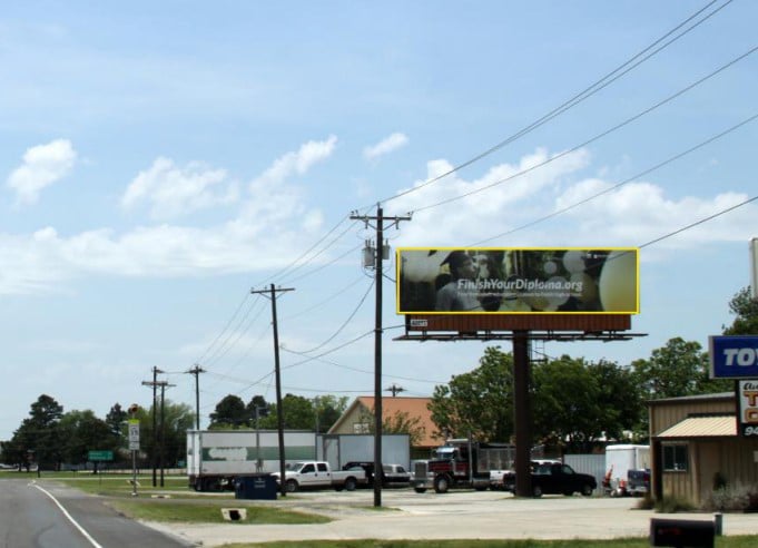 Location photo for US-377 near Chaparral Memorial Stadium (Pilot Point)