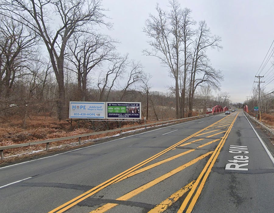 North from Cornwall to Newburgh, NY. Approaching I-84 and Newburgh-Beacon Bridge. Media