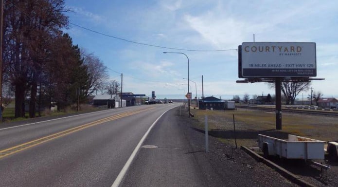 Location photo for US-12 (Touchet)