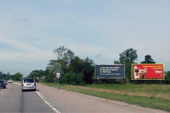 US-12 470 ft W/O Denton Rd NS Media