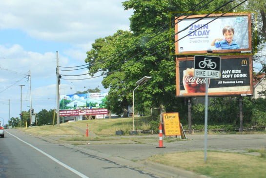 Michigan Ave W 175 ft W/O First St SS Media