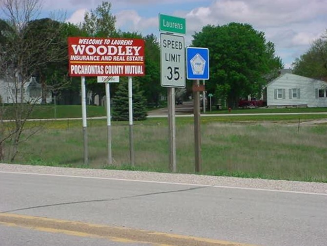 Location photo for W Veterans Rd near Memory Lane (Laurens)