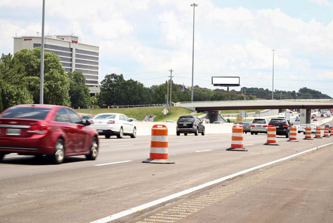 N/L Poplar Ave. 50 ft E/O I-240 F/N Media