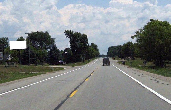 M-44 .1 mi W/O Chickering Rd (E/O Belding) NS F/W Media