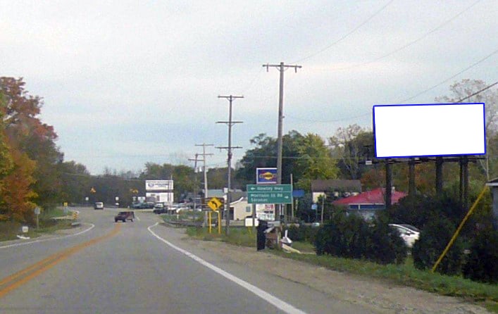 M-21 .1 mi W/O Morrison Lake Rd SS F/W Media