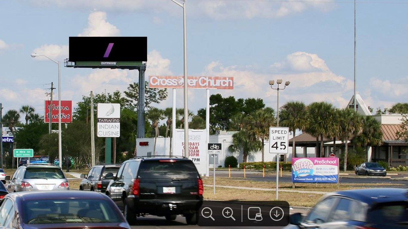 Fowler Ave 1400 ft E/O Nebraska Ave S/S F/W Media