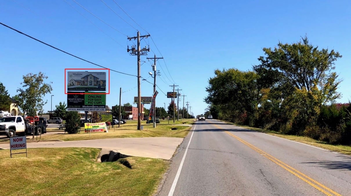 E Waterloo Rd N/S, 0.2 mi E/O N Broadway , W/F Media