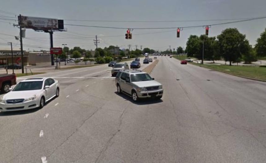 Hwy 295 (W Blackstock Rd.) and Westgate Mall F/NW LR Media