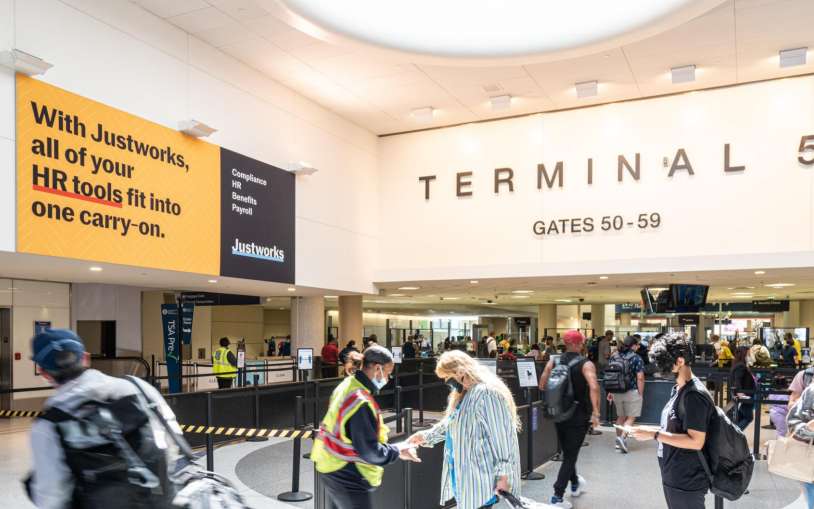 Terminal 5 - 2 Large Static Banners